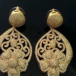 Wedding style earrings!